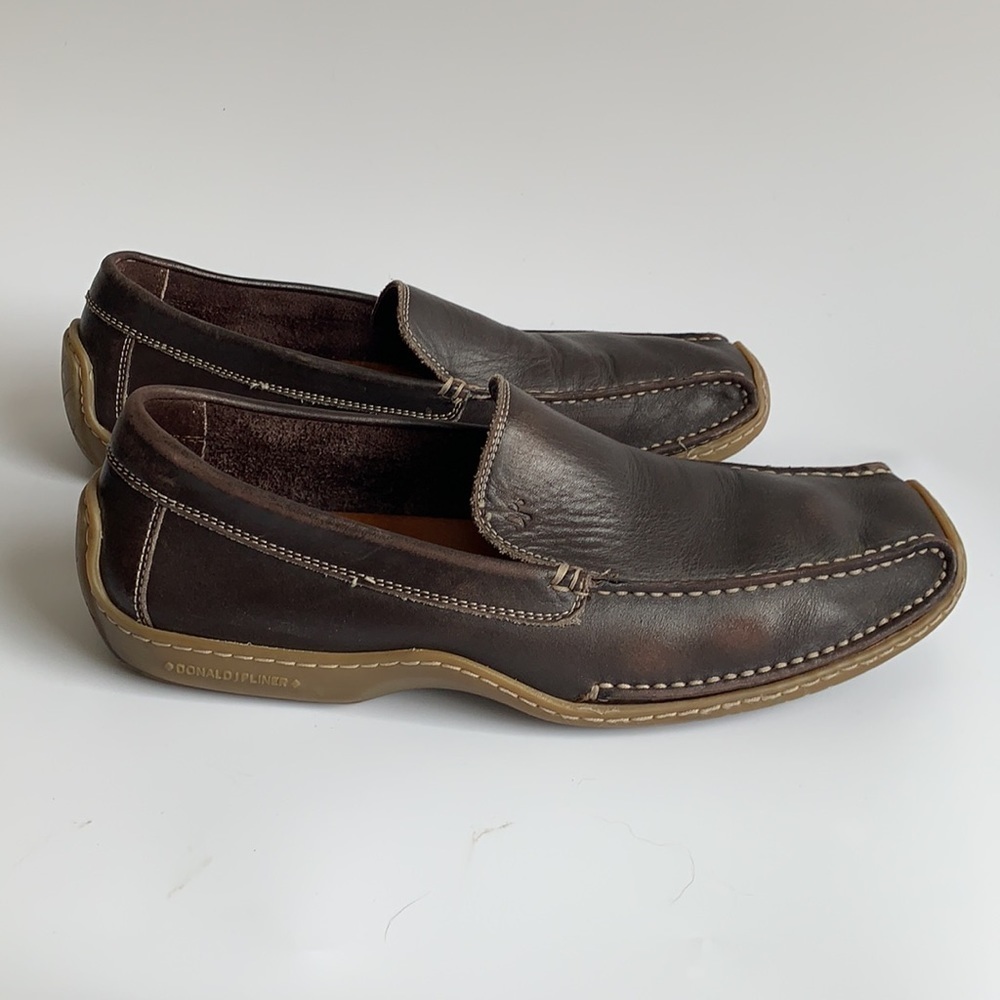 David Pliner black leather shoes